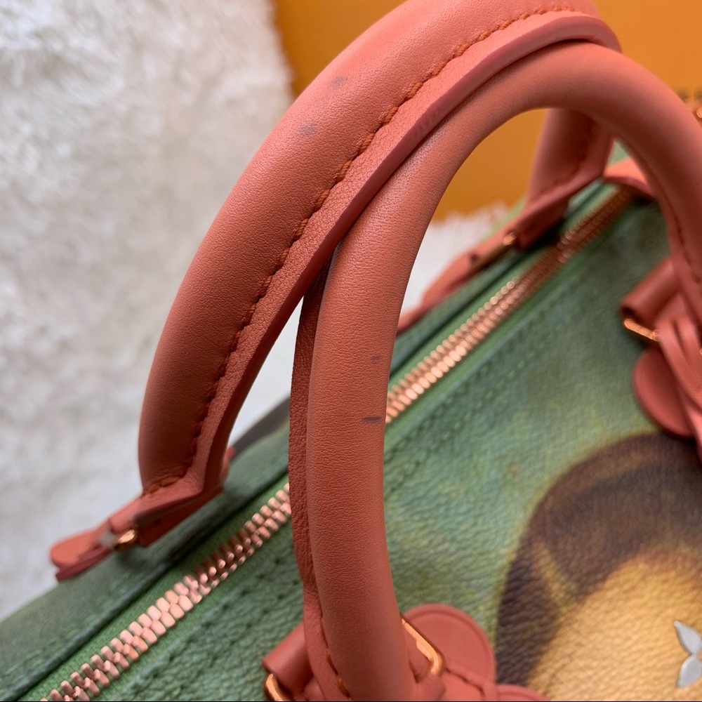 ❌SOLD❌Louis Vuitton Da Vinci Mona Lisa Speedy Bag - Picture 9 of 16